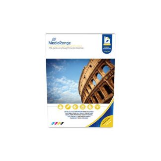 PAPEL FOTOGRAFICO MEDIARANGE MRINK107 A4 BRILLO 210X297MM/135G/100 HOJAS