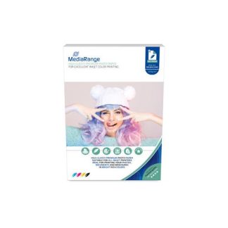 PAPEL FOTOGRAFICO MEDIARANGE MRINK103 A4 BRILLO 210X297MM/220G/100 HOJAS