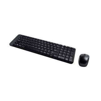 TECLADO+RATÓN LOGITECH MK220 WIRELESS NEGRO