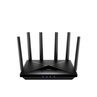 WIRELESS ROUTER BE6500 CUDY WR6500H 6-STREAM DUAL-BAND 2.5G WIFI 7/200 DISP.