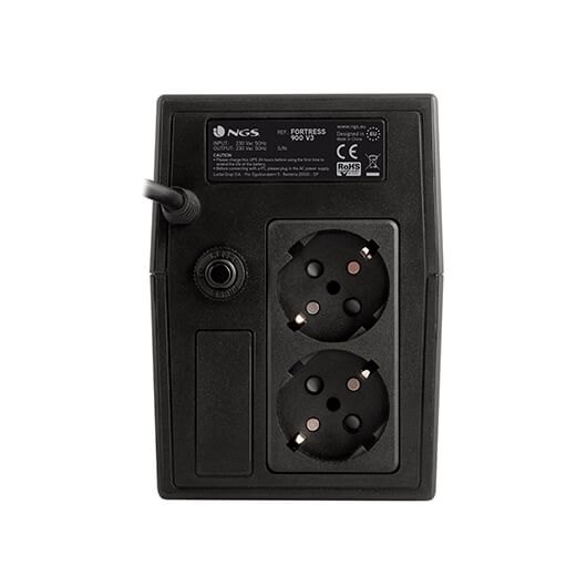 SAI/UPS 600VA NGS FORTRESS900V3 OFFLINE 2XSCHUKO - Imagen 4