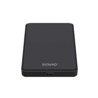 CARCASA EXTERNA DISCO DURO HDD/SDD 2.5  AK-73-73 NEGRO/SEG. DATOS/PLUG