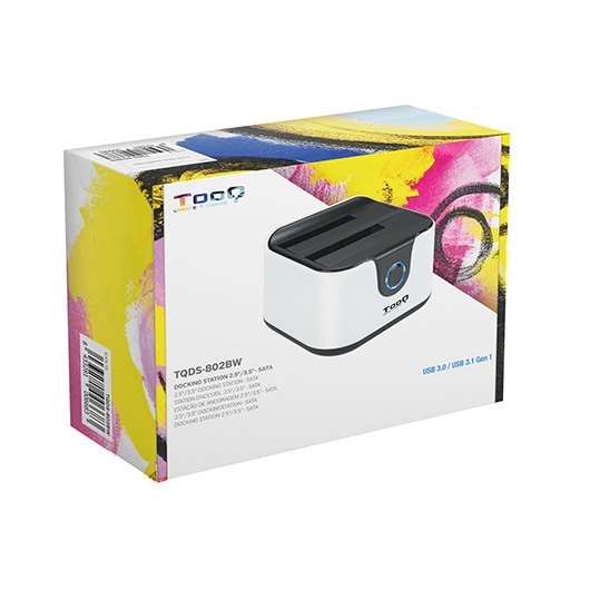DOCKING STATION TOOQ HD 2.5/3.5  SATA A USB 3.0 - Imagen 4