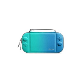 FUNDA TOMTOC NINTENDO SWITCH 2 FANCYCASE G05 BLUE RANURA PARA 12 JUEGOS