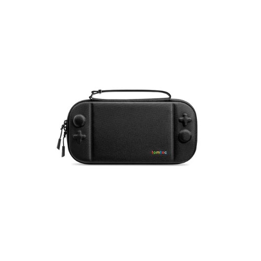 FUNDA TOMTOC NINTENDO SWITCH 2 FANCYCASE G05 BLACK RANURA PARA 12 JUEGOS