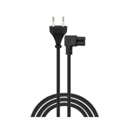 CABLE ALIMENTACIÓN UNIVERSAL SAVIO CL-179 5M/2 PINES/NEGRO/2.5A/IEC C7