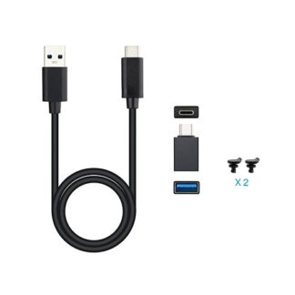 CAJA EXTERNA PARA SSD M.2 NVMe PCIe TOOQ USB-C LED
