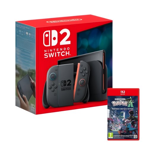 BUNDLE VIDEOCONSOLA NINTENDO SWITCH 2+POKEMON INCLUYE CARTEL