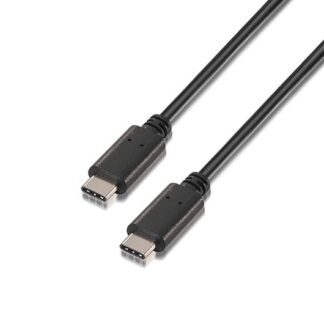 CABLE USB(C) 2.0 A USB(C) 2.0 AISENS 0.5M NEGRO