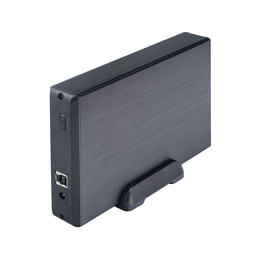 CAJA EXTERNA 3.5 USB3.1 SATA AISENS ALUMINIO NEGRO