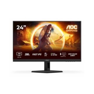 MONITOR IPS 24  AOC G4 24G4HRE 200 HZ Fast IPS FHD 200Hz HDR10 Altavoces G-Sync Compatib