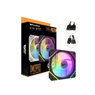 VENTILADOR DARKFLASH DM12 PRO NEGRO FAN 120MM ARGB Y PWM