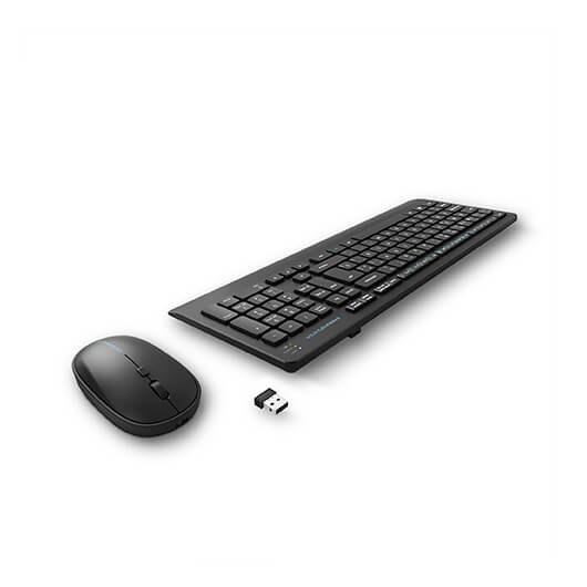 TECLADO+RATÓN ENERGYSISTEM OFFICE SET SILENT NEGRO - Imagen 3