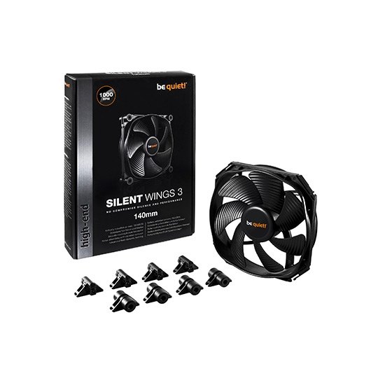 VENTILADOR 140X140 BE QUIET SILENT WINGS 3 - Imagen 4