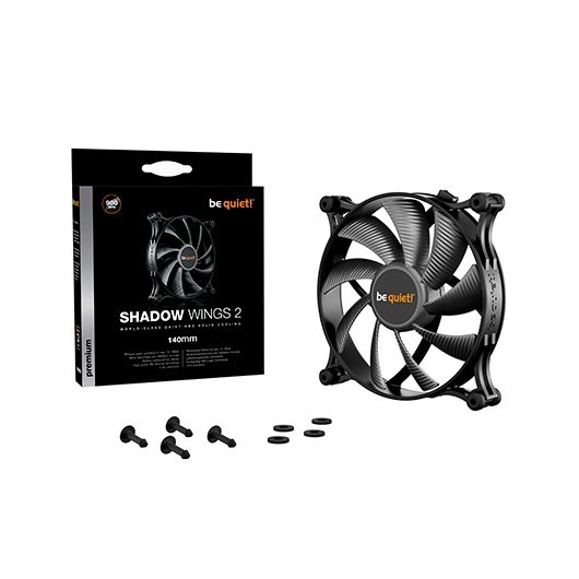 VENTILADOR 140X140 BE QUIET SHADOW WINGS 2 - Imagen 4