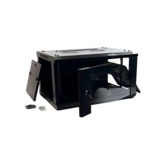ARMARIO RACK PEPEGREEN 19 4U 60X60 ACERO/NEGRO/4U/60X60X28CM/MURAL