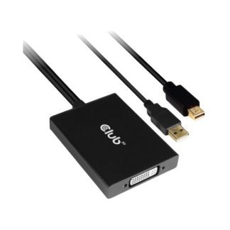 ADAPTADOR ACTIVO CLUB3D MINI-DP A DUAL LINK DVI COMP. HDCP