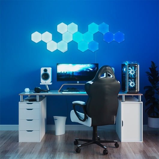 PANEL LED NANOLEAF SHAPES HEXAGONS STARTERKIT 15PK - Imagen 4