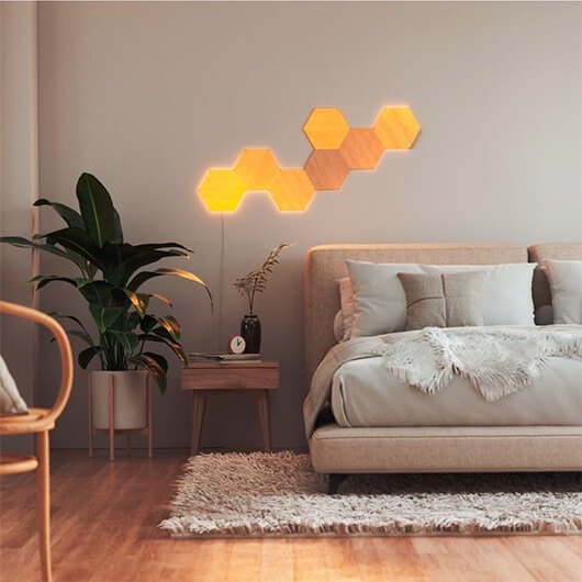 PANEL LED NANOLEAF ELEMENTS HEXAGONS STARTER KIT 7PK - Imagen 3