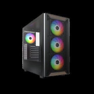 TORRE ATX MONTECH XR WOOD BLACK VENT 4X120MM/CPU MAX175MM/GPU MAX 420MM