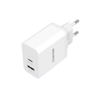 CARGADOR USB-C CANYON H-20-02 WHITE