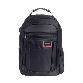 MOCHILA PORTATIL UNICROSS VANGUARD 19  NEGRO USB/COMPARTIMENTO ACOLCHADO/45X30X21CM