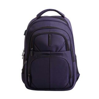 MOCHILA PORTATIL UNICROSS OCEAN 18.5  AZUL USB/COMPARTIMENTO ACOLCHADO/48X35X34CM