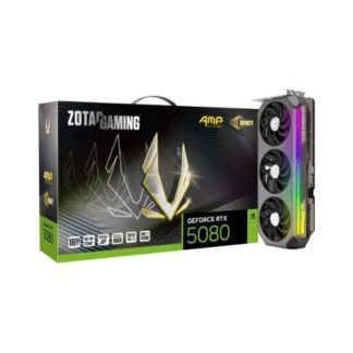 TARJETA GRÁFICA ZOTAC RTX 5080 16GB AMP EXT INFINITY 3FAN/HDCP/3XDP/1XHDMI/GDDR7