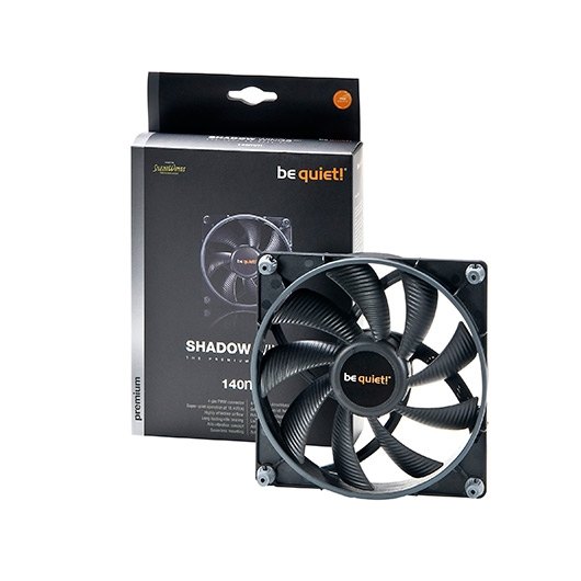 VENTILADOR 140X140 BE QUIET SHADOW WINGS 2 PWM BL087 - Imagen 3