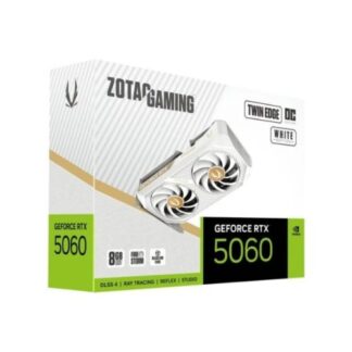 VGA ZOTAC GAMING RTX 5060 TWIN EDGE OC 8GB WHITE BLANCO