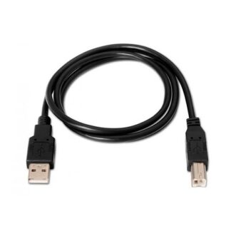 CABLE USB(A) 2.0 A USB(B) 2.0 AISENS 1.8M NEGRO