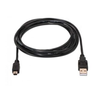 CABLE USB(A) 2.0 A MINI USB(B) 2.0 AISENS 1M NEGRO