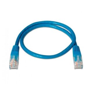 CABLE RED UTP CAT6 RJ45 AISENS 0.5M AZUL