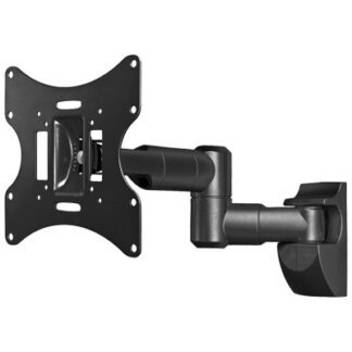 SOPORTE TV/M GOOBAY EASYSCOPE TWIN M 17 -42 NEGRO ARTICULABLE 20º A 180º / 30 KG