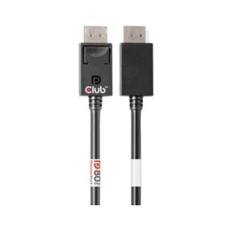 CABLE DP 2.1 A DP 2.1 CLUB3D M/M NEGRO/CABLE 1.6M/DISPLAYPORT 2.1/8K/240HZ