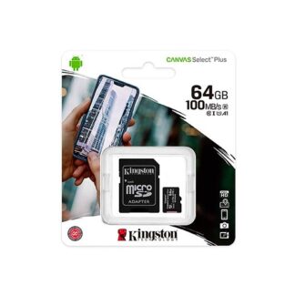 MEM MICRO SDXC 64GB KINGSTON CANVAS SELECT+ADAPT