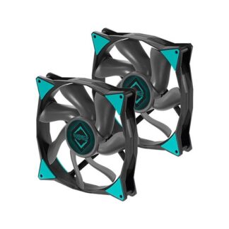VENTILADOR 140X140 ICEBERG-THERMAL ICEGALE BLACK 2P 2200RPM/PWM/ARGB