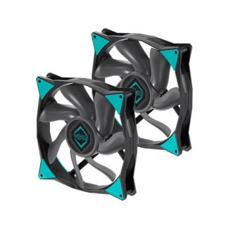 VENTILADOR 140X140 ICEBERG-THERMAL ICEGALE ARGB BLACK 2P 1600RPM/PWM/ARGB
