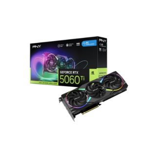 TARJETA GRÁFICA PNY RTX 5060TI OVERCLOCKED DUAL FAN 8GB 2FAN