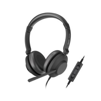 AURICULAR AXTEL ONE UC STEREO USB-A + ADAPT USB-C MICROAURICULAR UC BINAURAL USB-C