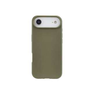 FUNDA QCHARX BIODEGRADABLE IPHONE 17 VERDE MILITAR WHEAT STRAW TPU BIODEGRADABLE-LIBRE BPA Y TOXICOS