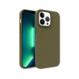 FUNDA QCHARX BIODEGRADABLE IPHONE 17 PRO VERDE MIL WHEAT STRAW TPU BIODEGRADABLE-LIBRE BPA Y TOXICOS