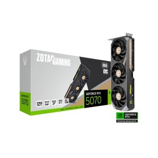 TARJETA GRÁFICA ZOTAC RTX 5070 SOLID OC 12GB 3FAN/3XDP/1XHDMI/GDDR7