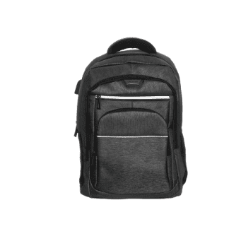 MOCHILA PORTATIL UNICROSS TOLHUIN 18  NEGRO USB/COMPARTIMENTO ACOLCHADO/47X33X21CM