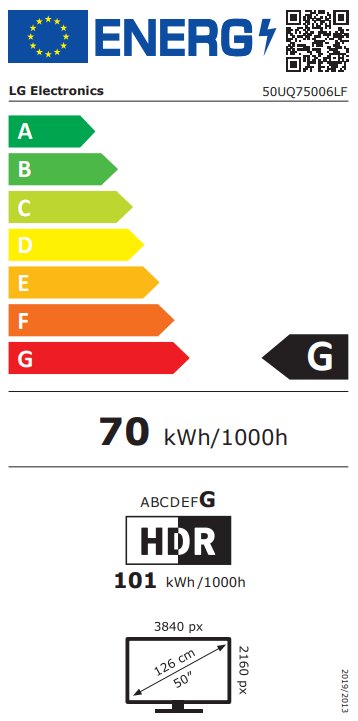 TELEVISIÓN LED 50 LG 50UQ75006LF SMART TELEVISIÓN 4K UHD - Imagen 5