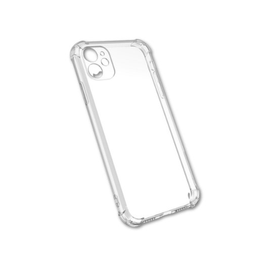 FUNDA QCHARX TRANSPARENTE IPHONE 15 PRO REFORZADA/PROTECCION CAMARA 3D