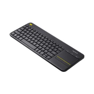 TECLADO LOGITECH K400 PLUS WIRELESS TOUCHPAD NEGRO