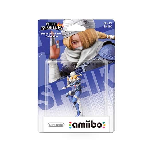FIGURA NINTENDO AMIIBO SMASH SHEIK 23