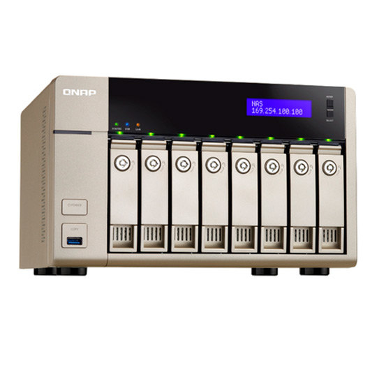 NAS SERVIDOR QNAP TURBO TVS-863-4G