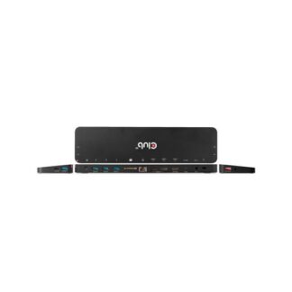 DOCKING 15 EN 1 CLUB3D USB-C DISPLAYLINK 5xUSB-A, 1xUSB-C, 2X HDMI, 1xDP, 1xSD, 1xTF, 1xRJ45, 1x Audio